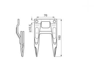 DUPLI PRST SCHUMACHER 12 mm Fahr 16007093 JD AH143573 PR (501192) Cijena