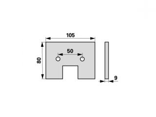 GUMENA LOPATICA 105X80X9 Claas 619298.0 PR (501853) Cijena