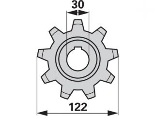LANČANIK 9Z 30X122 D.F. 06515853 38.4 Cijena