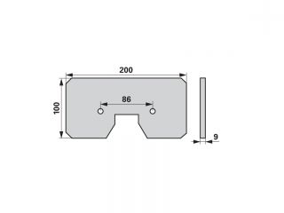 GUMENA LOPATICA 205X102 Fahr 06514573 (6514573) Cijena