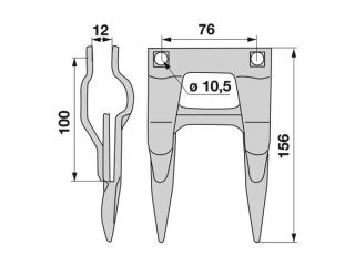 DUPLI PRST SCHUMACHER 12mm Fahr 06503514 KR (1650004 00516171) Cijena