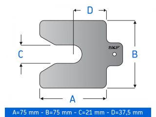 TMAS 75 SKF PODLOŠKA (0,10 mm)  Cijena