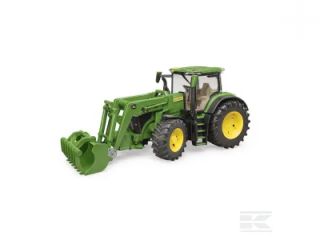TRAKTOR JOHN DEERE 7R 350 S UTOVARIVAČEM BRUDER IGRAČKA (U03151) Cijena